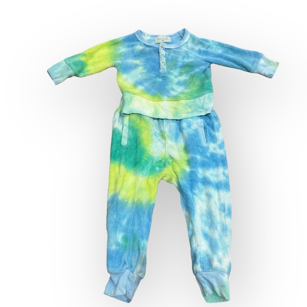 Miki Miette GUC Terry Tie-Dye Set 12m